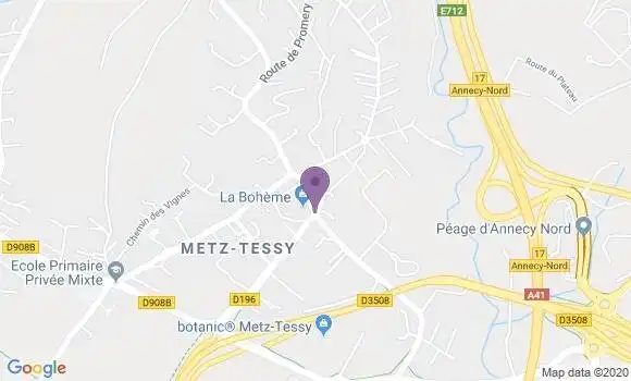 Localisation Sartori Ange