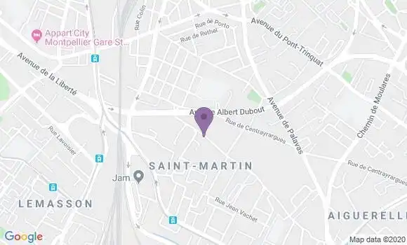 Localisation Monier Jean Pierre