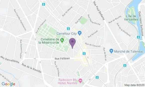 Localisation Le Baron Gwenaël