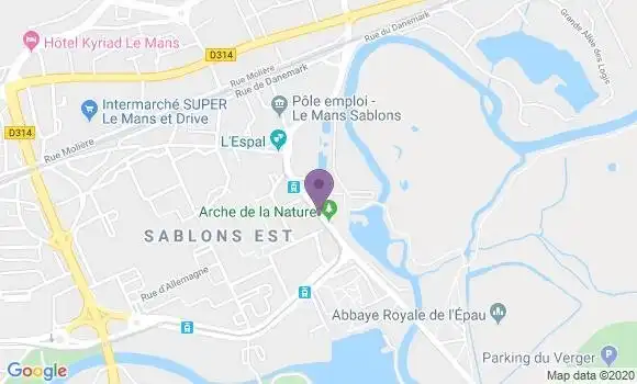 Localisation Cohin Laurent