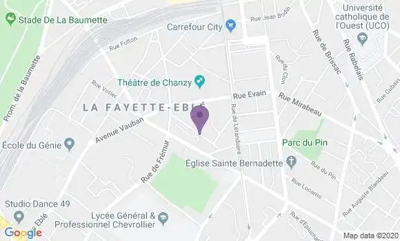 Localisation Daveau Luc
