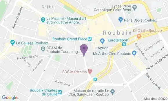 Localisation Hilaire Paul