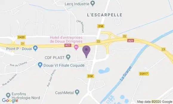 Localisation Santin François Pierre