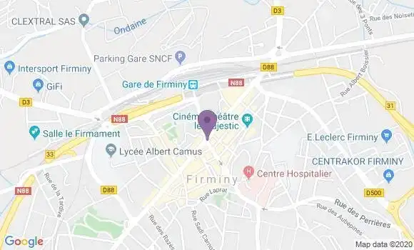 Localisation Bory Christophe