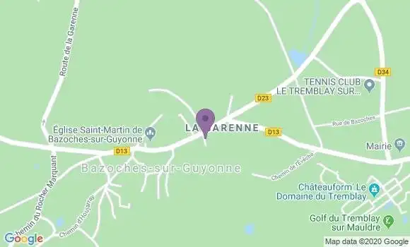 Localisation Modiano Causseleau Karinne