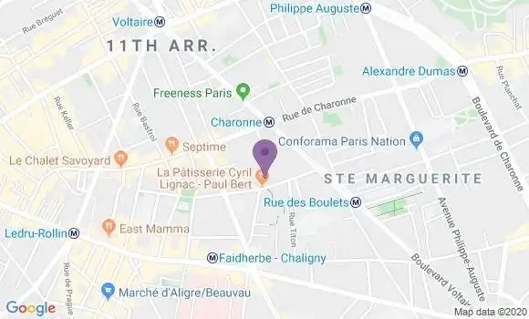 Localisation Mabeix Georges