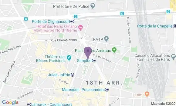 Localisation Humbert Christophe