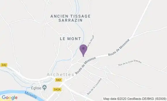 Localisation Jeanvoine Gérard