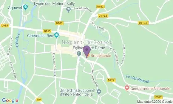 Localisation Courrat Pierrick