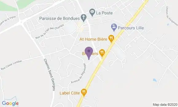 Localisation Delplanque Laurent