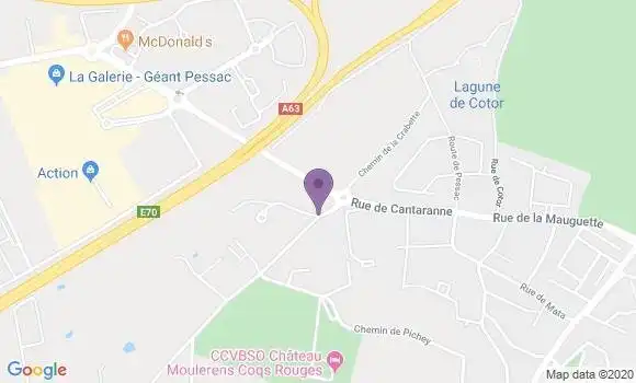 Localisation Lacueille Jean