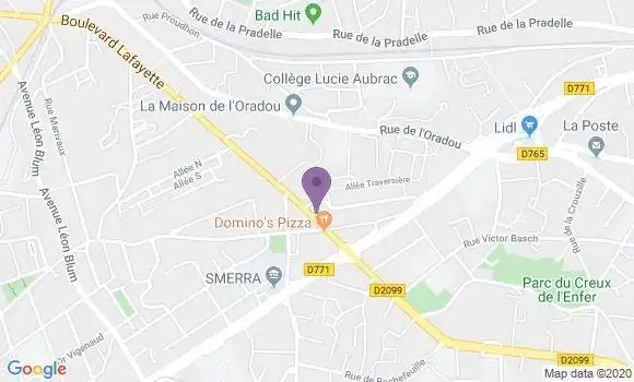 Localisation Priam Jean Marc