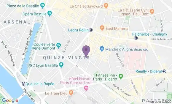Localisation Caffier Jacqueline