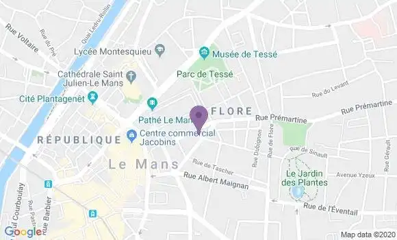 Localisation Delatte Frédéric