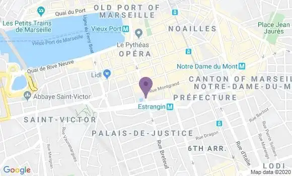 Localisation Violet Henri