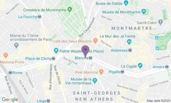 Localisation Faure Jean Louis