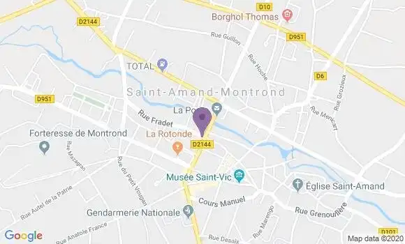 Localisation Becuau Franck