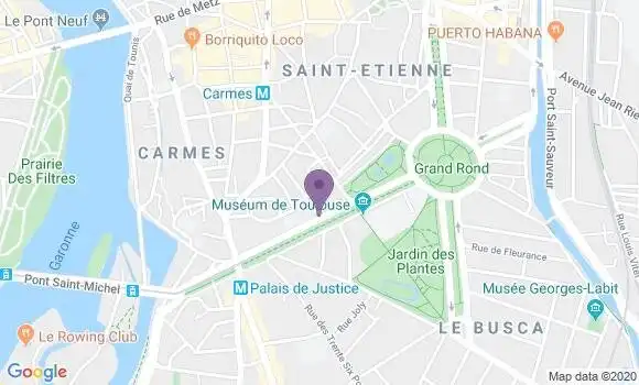 Localisation Tajan Julien