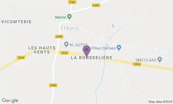 Localisation Gourion Michel
