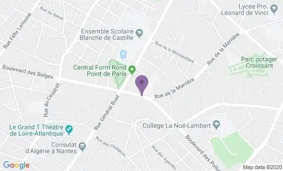 Localisation Muet Vincent