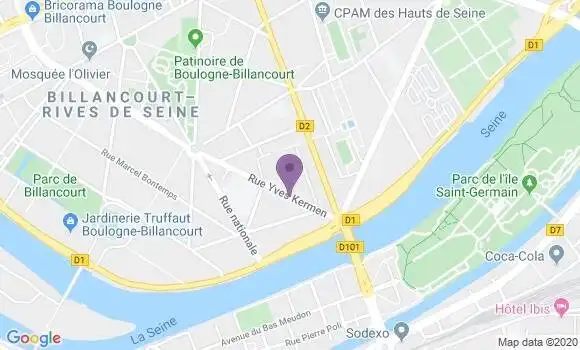 Localisation Aurousseau Geoffroy