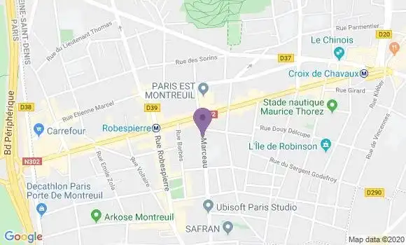 Localisation Duc Sandrine