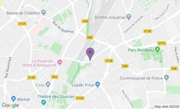 Localisation Saba Esmail David