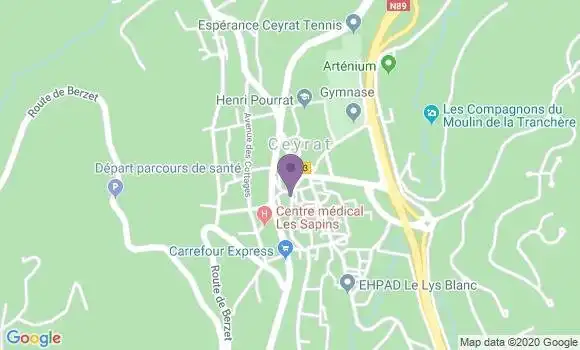 Localisation Soulas Perrot Sylvie
