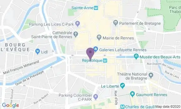 Localisation Treguer Valérie