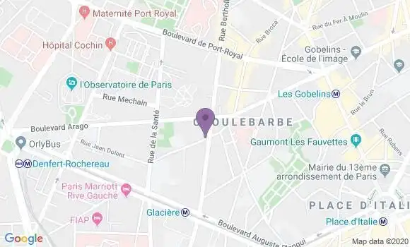 Localisation Le Corre Pascale