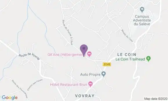 Localisation De la Soudiere Yvon