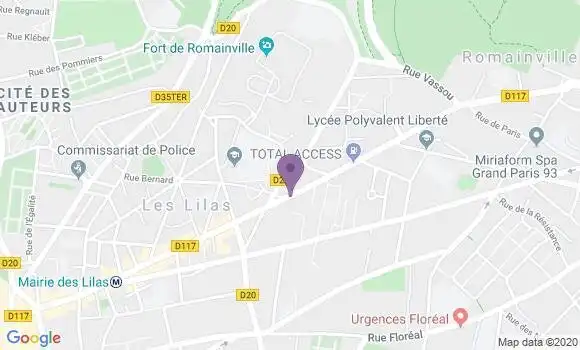 Localisation Van Hoorn Bernard