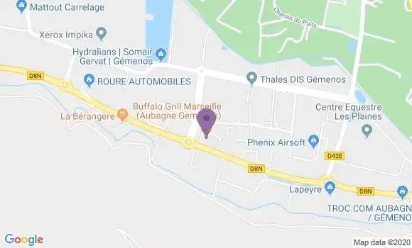 Localisation Legre Violaine