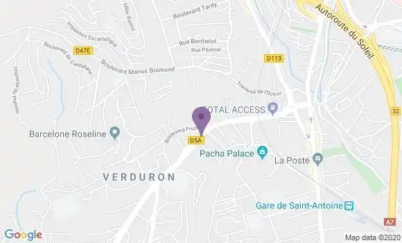 Localisation Hullet Jean Marc