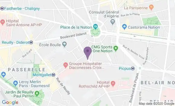 Localisation Denain Jean Pierre