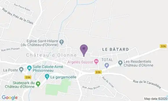 Localisation Cazenave Sophie