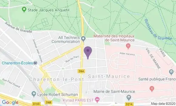 Localisation Dujancourt Christophe