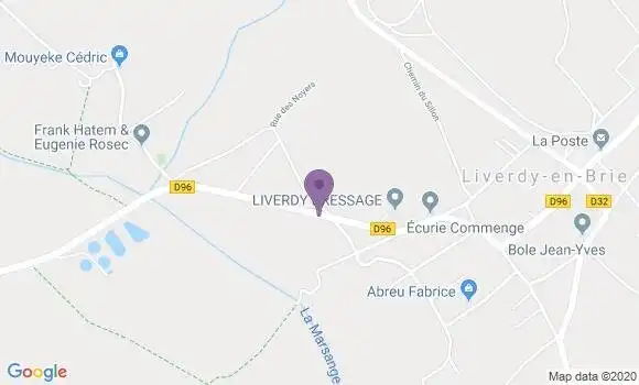 Localisation Moniot Eric