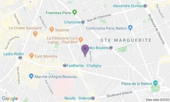 Localisation Parreira Vincent