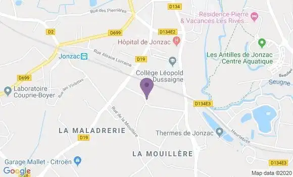 Localisation Crampe Alain