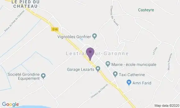 Localisation Comet Jean Charles