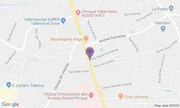 Localisation Traule Speleers Carole