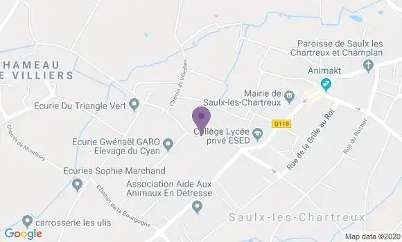 Localisation Jeudy Catherine