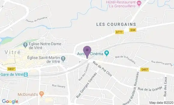 Localisation Orain Hervé