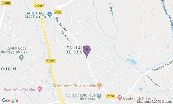 Localisation Jancu James