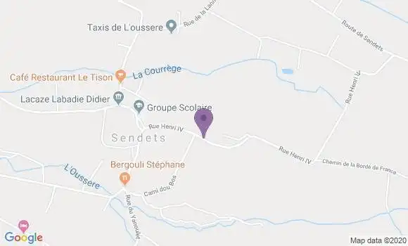 Localisation Magnou Colette
