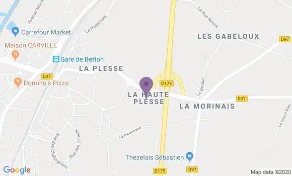 Localisation Hamon Serge