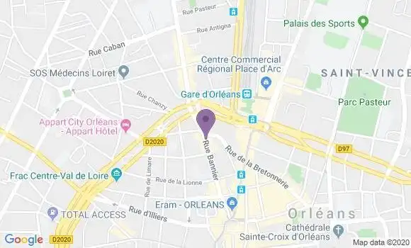 Localisation Bernard Florent