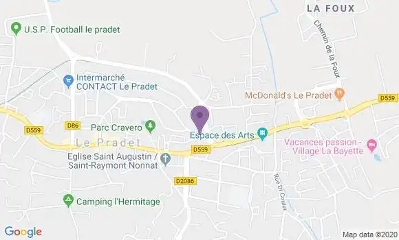 Localisation Palmade Jean