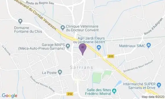 Localisation Begue Philippe